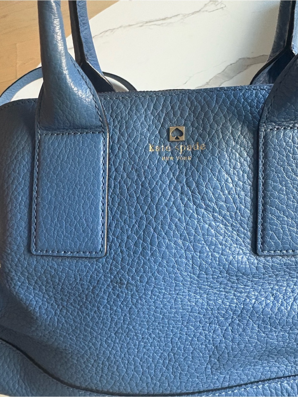 Kate Spade New York Southport Jenny Satchel Pebbled Leather Bag - Picture 2 of 9